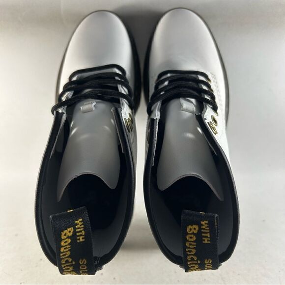 Dr. Martens Zavala Women’s Leather Lace Up Ankle Boots White Size 7 - Picture 5 of 8